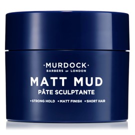 Murdock London Matt Mud | Non-Shine Shaping Clay | Vegan with Kaolin & Vitamin E | Made in England | 50g