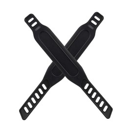 ZGWANSUI 1 Pair Adjustable Exercise Bike Pedal Straps, Stationary Bike Foot Straps Replacement, Universal for Bicycle Stationary Cycle Spinning Bike Home or Gym, Two Sides Slots
