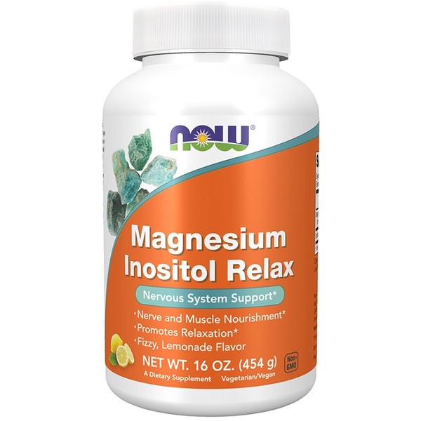 NOW>NOW NOW Magnesium Inositol Relax Powder 454g