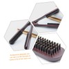 FOMIYES Clamp Hair Straightening Comb Anti-static Hair Styling Brush Portable