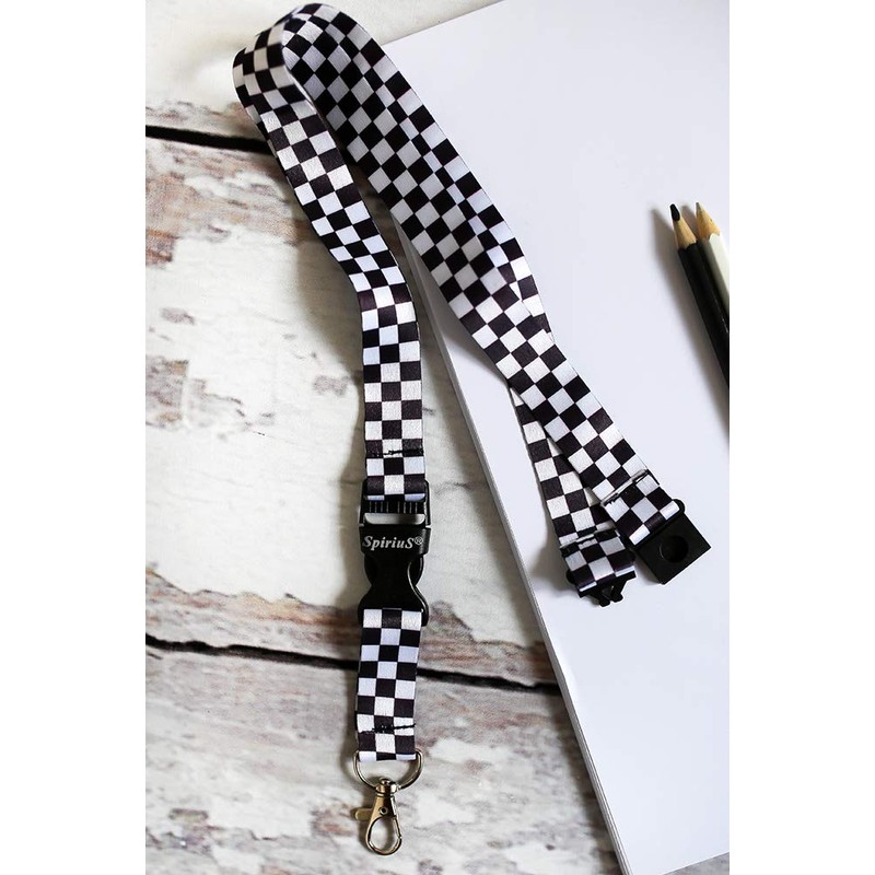 SpiriuS Safety Breakaway Lanyard Neck Strap for id Card Badge
