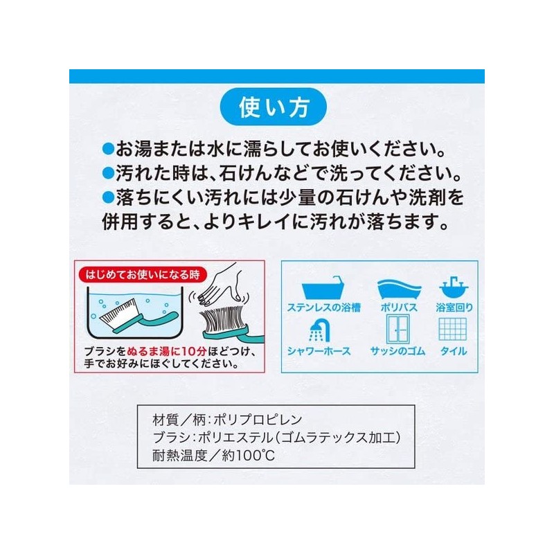 GumPon Rubber Power Bath Brush