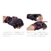 Gamakatsu CORDURA Tournament Glove 5-Finger Cut GM7293 Black/Red LL