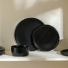 Stone Lain Eden 8-Piece Dinner Plate Set Stoneware, Black