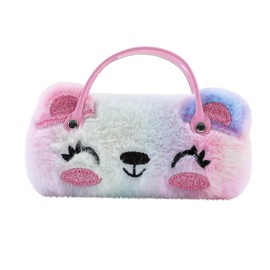 Hifot Mermaid Sunglasses Hard Case for Children Girls Boys, Bear in Colour