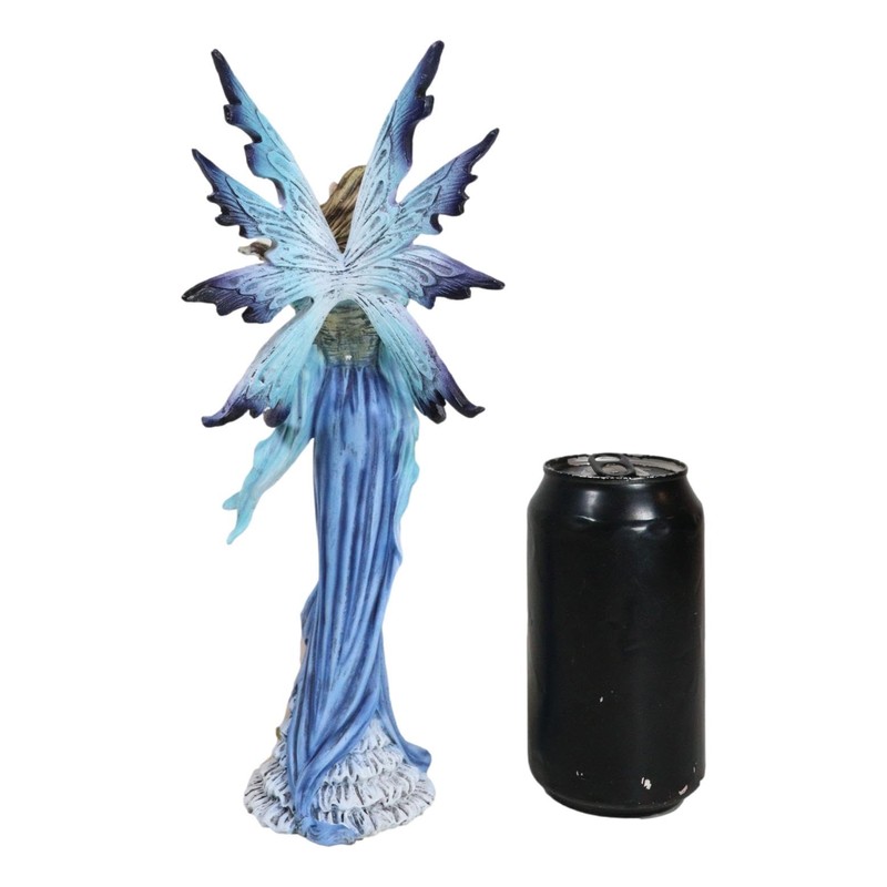Ebros Gift Enchanted Fantasy Lady Damsel Fairy in Blue Corset