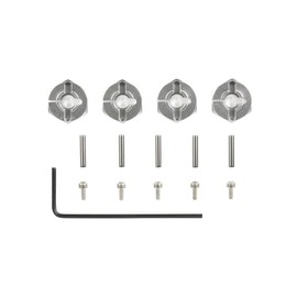 Tamiya HOP-UP OPTIONS OP-569 Clamp Aluminum Wheel Hub (0.2 inch (6 mm) Thick)