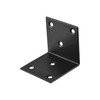 sourcing map Corner Brace Angle Bracket Fastener Stainless Steel L