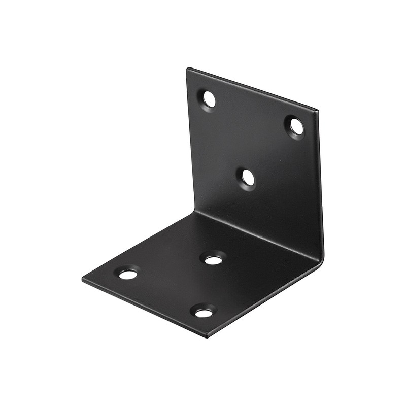 sourcing map Corner Brace Angle Bracket Fastener Stainless Steel L
