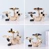 Suruim Resin Bulldog Statue with Two Storage Trays French Bulldog