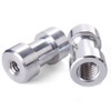 Adapter Spigot 3/8" and 1/4" Threads Female - Female |