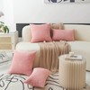 Home Brilliant Pink Cushion Covers 65 x 65 Set of