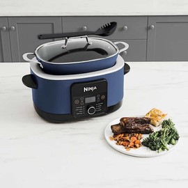 Ninja Foodi PossibleCooker PRO 8.5 Quart Multi-Cooker, with 8-in-1 Slow Cooker, Dutch Oven, Steamer, Glass Lid Integrated Spoon, Nonstick, Oven Safe Pot to 500F