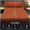 GC GAVENO CAVAILIA Teddy Fleece Plain King Size Fitted Sheets,
