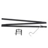Alomejor Folding Camping Lamp Pole Aluminium Alloy Camping Lantern Stand