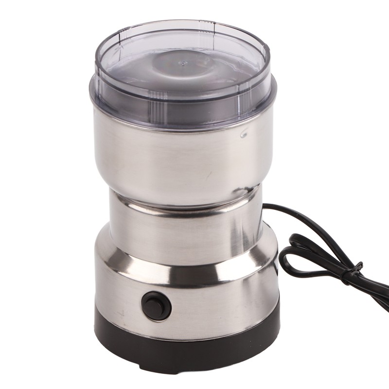 Electric Coffee Grinder for Beans Spice Stainless Steel 4 Blade