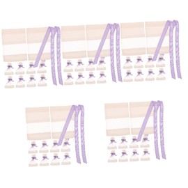 Beavorty 5sets Cotton Mesh Empty Sachet Bags Reusable Pouches for Spices Herbs Aromatherapy Drawstring Storage Bags Present 10pcs*5