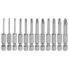 HARFINGTON 10pcs Phillips Screwdriver Bit Set PH00(1.6) PH0(2.0) PH1(2.5/3.0/3.5/4.0/4.5/5.0) PH2(4.0/4.5/5.0/6.0)