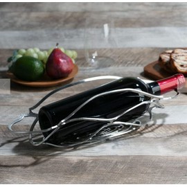 NOUSAKU Foldable Basket "Oval" w 13.4 D 8.3 inches, 100% tin, traditional craft, Anniversary, Luxury Box Gift, Japanese gift, oval