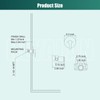 Heyalan Bathroom Shower Valve Mixer Single-Function Single Handle Trim Kit