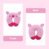 EKDJKK Travel Pillow for Kids, Cute Animal Neck Pillow Support