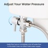 LUXE Bidet 7/8" x 7/8" x 1/2" Shut-Off Valve T-Adapter