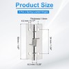 PATIKIL 4 Pcs Spring Loaded Hinges, 2" Self Closing Door