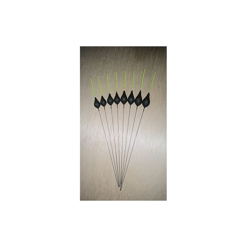 8 x Assorted Pole Floats (Pack 331Y8)