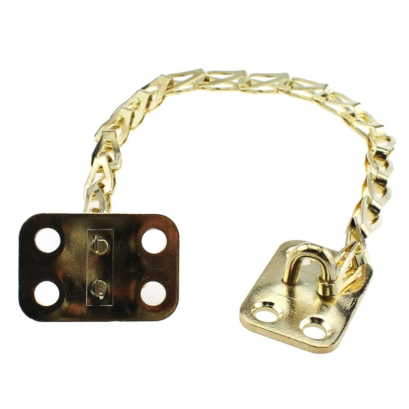 TAODAN Furniture Chain Hardware 12 Inch Long Solid Polished Brass