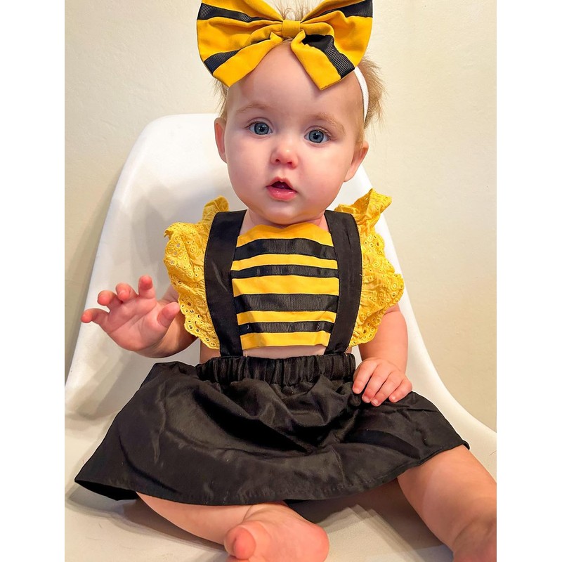 AGQT - Disfraz de abeja para bebé y niña, talla