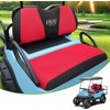 10L0L Golf Buggy Seat Cover, Breathable and Scratch Resistant Easy