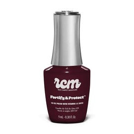 RC Red Carpet Manicure Esmalte de Uñas LED Gel Film Reel Red, Crema Rojo Oscuro, 9 ml