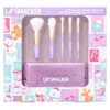 Lip Smacker Holiday Makeup Brush Set, Set of Six Makeup