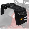 Jarocye ATV Saddle Bag with Map Pouch & Cooler, Water-Resistant