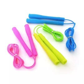 Lime 고급형 PVC 줄넘기 (택1) 성인 학생 다이어트 운동 [라임] Premium PVC Jump Rope (Choose 1) Adult Student Diet Exercise [Lime]