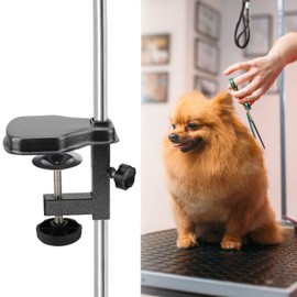 Adjustable Grooming Table Clips,Grooming Arm Clamp Table Clamps Replacement Partor Dogs H Bar Pet H Dryer Holder Dog Groomer's Pole Part Equipment Groomers Large with Lyromix Telesco(Inner)