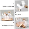 FOMIYES 4sets Sub-packaging Bottles for Bath Salt Cosmetic Leakproof Storage