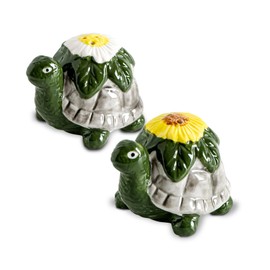 Turtle Salt And Pepper Shakers Set Ceramic Salt And Pepper Set Cute Pepper And Salt Shakers For Kitchen Saleros Para Cocina Beach,Tropical, Ocean Decoration