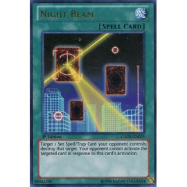 Yu-Gi-Oh! - Night Beam (GAOV-EN055) - Galactic Overlord - 1st Edition - Ultra Rare