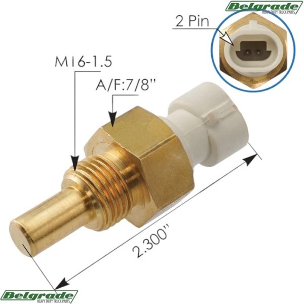 Sensata 577.90842OE Temperature Sensor OE Equivalent to Cummins A026C842