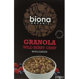 Biona Organic Wild Berry Crispy Granola, 375g