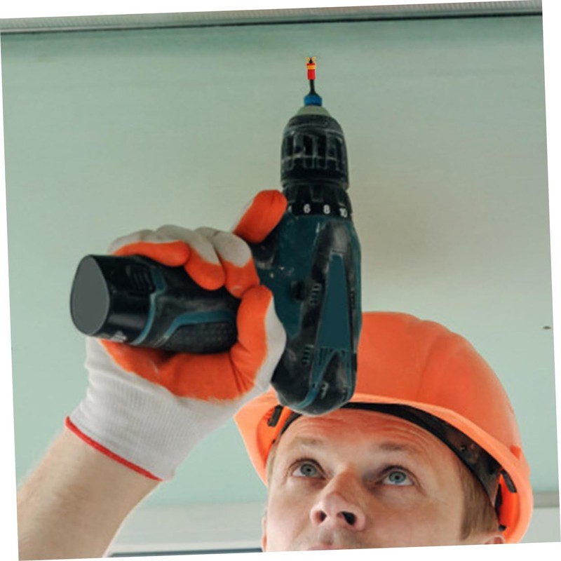 TEHAUX 6pcs Abs Plastic Screw Fixing Holders Versatile Screw Starter