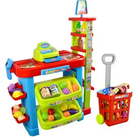 PowerTRC Toy Super Market Play Set