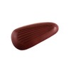 Red Fez Knee Cushion, Rubber with 6 Ribs (Set (1xlinks/1xrechts)