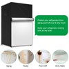 Coldairsoap - Cubierta para refrigerador para exteriores, a prueba de