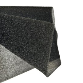 Nispira Washable Reusable Foam Filter Replacement for Air Conditioner Compatible with Duck | Cuttable Size 24 in. x 15 in. x .25 in | 4 Sheets