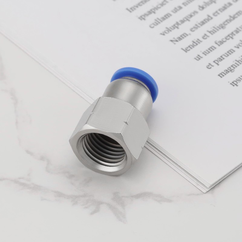 EMSea 4Pcs 8mm Tube OD x 1/4" NPT Female Thread