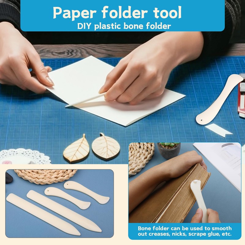 Axmru 49 Pcs Bookbinding Kits for Beginners Bookbinding Tools Book