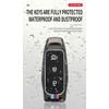 TECART Key Fob Cover Compatible with Ford Mondeo Ka Fiesta