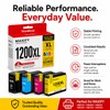 Vowdicua PGI-1200XL Ink Cartridge 4-Pack High Yield Replacement for Canon
